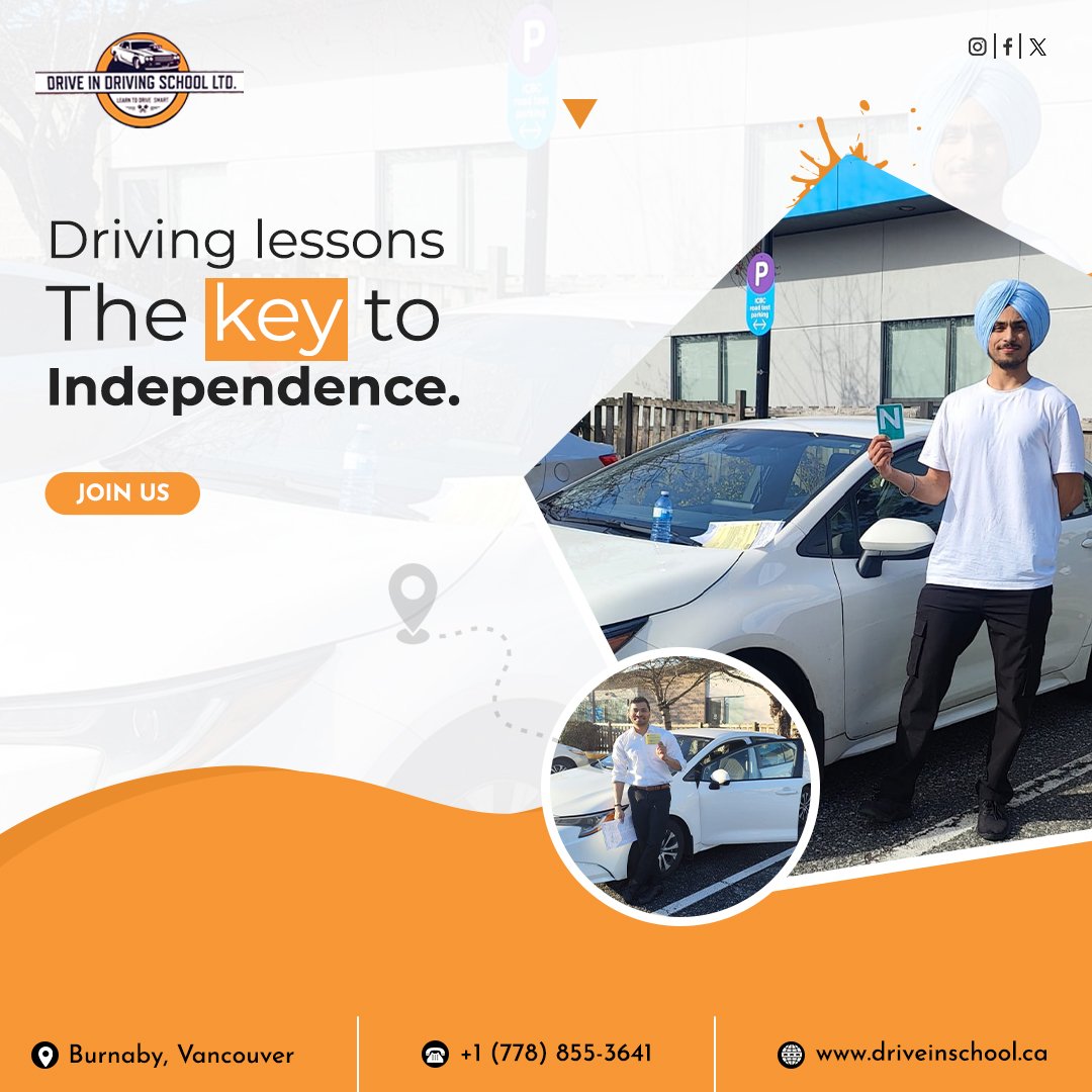 Cheap driving lesson packages and affordable driving lessons in Burnaby from the best driving school in Burnaby, featuring certified instructors and ICBC road test preparation for beginner and experienced drivers.