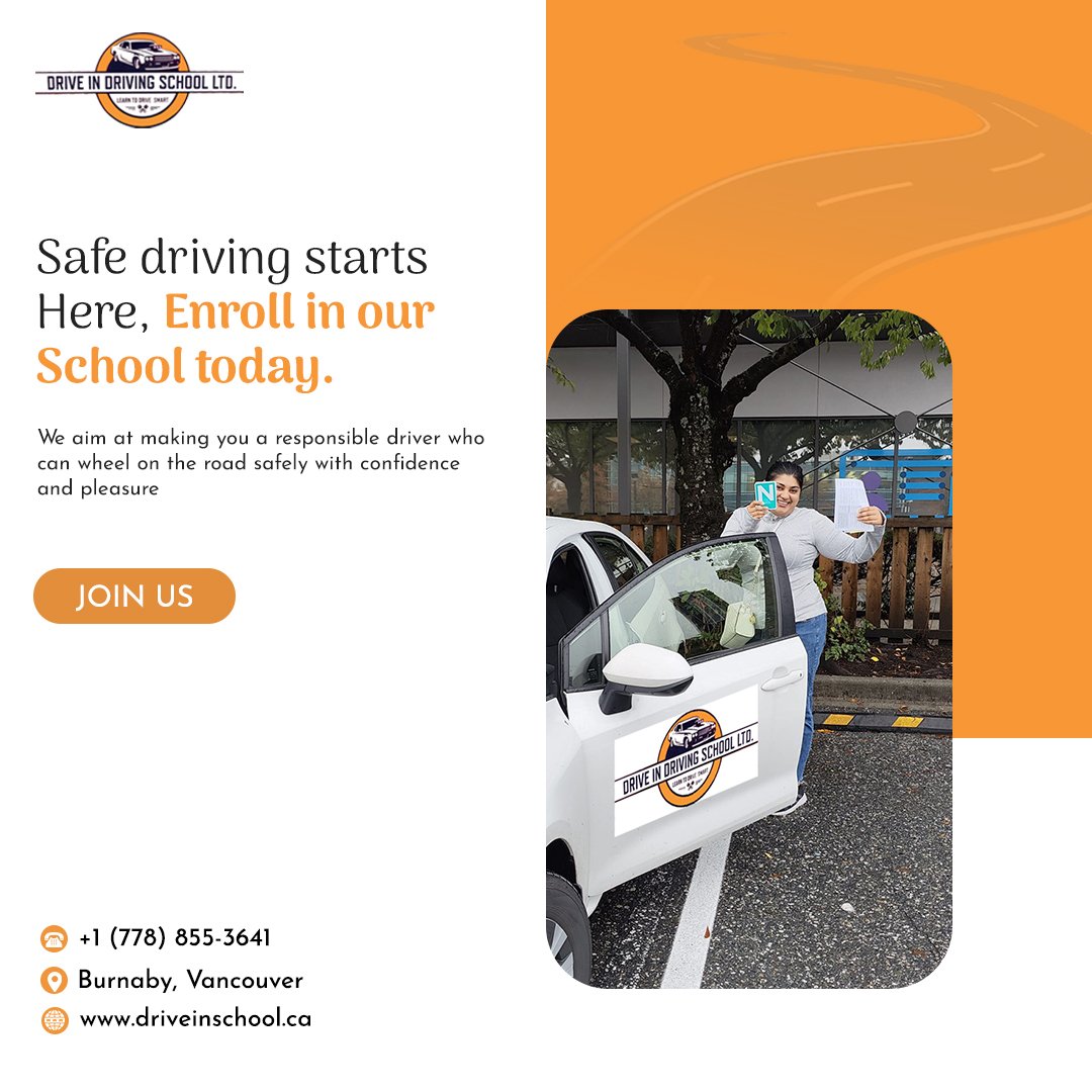 Burnaby driving school Class 5 road test preparation success